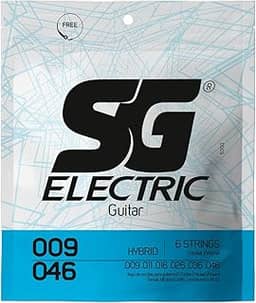 Encordoamento 009 SG Níquel para Guitarra