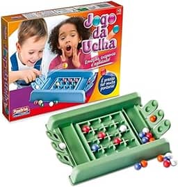 Jogo da Velha Infantil com Bolinhas Educativo Criatividade Desenvolvimento Emoção, Suspense e Diversão em Família 48 Peças Coloridas