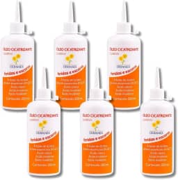 Dermaex Oleo de Girassol Para Feridas Cicatrizante 6x200mL