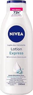 NIVEA Loção Hidratante Corporal Lotion Express - Loção Hidratante com textura leve que hidrata profundamente, protege do ressecamento e auxilia na regeneração da pele - 200ml