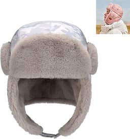 Chapéus De Inverno Com Aba De Orelha Para Homens E Mulheres Quentes Ushanka Chapéu De Caçador Russo Caça Ao Ar Livre Esqui Moda Adulto à Prova De Vento Chapéu De Soldado Esqui De Neve Chapé