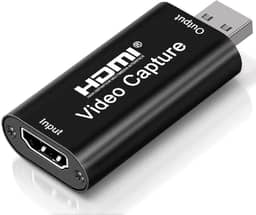 Placas de captura de áudio e vídeo Placa de link de cam 4k HDMI para USB 2.0 Grave em filmadora DSLR Câmera de ação Dispositivo de captura de computador para streaming
