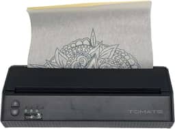 Impressora Térmica Portátil para Decalque de Tatuagem com Interface USB Conexão Android IOS e Windows