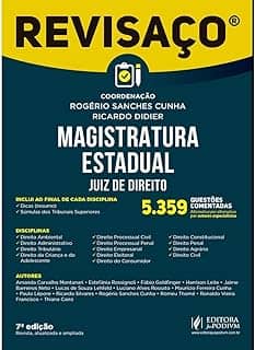 Magistratura Estadual: Juiz de Direito - 5.359 Questões Comentadas, Alternativa por Alternativa por Autores Especialistas. 2 Tomos