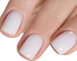 MEMEDA Esmalte em gel, esmalte de gel branco leitoso, 8 ml