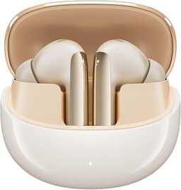 Fones de Ouvido QCY MeloBuds Pro, Fone Bluetooth com Cancelamento de Ruído Ativo, Certificação Hi-Res, 34 Horas De Reprodução, Dourado