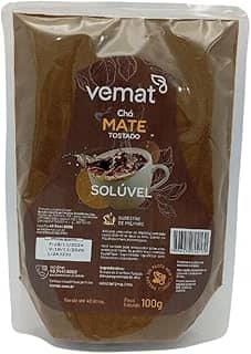 Chá Mate Tostado Solúvel 100Gr Rende Até 40 Litros Vemat