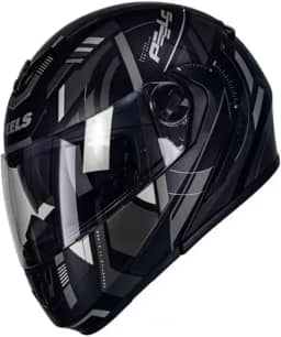 Capacete Articulável Moto Peels U-RB2 Dynamic Preto Fosco com Grafite 58