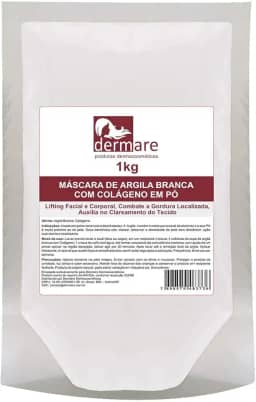 DERMARE Argila Branca Com Colageno Dermare