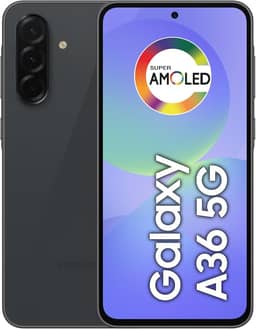 Celular Samsung Galaxy A36 5G 128GB, 6GB RAM, Câmera 50MP, IP67, Super AMOLED 6.7", Recursos AI, Preto