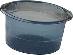 oshhni Bacia para escalda-pés, portátil, conveniente, versátil com alças, banheira para imersão de pés, banheira para massagem em casa, Azul