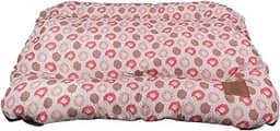 Caminha De Cachorro Cama Pet Donuts Rosa 60x40cm Impermeável Premium