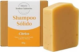 Shampoo Limpeza Profunda Cabelos Oleosos Senhor Saboeiro - Controle da Oleosidade Excessiva100g