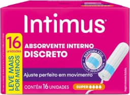 Intimus Absorvente Interno Super, 16 Unidades
