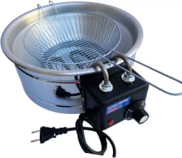 Fritadeira Elétrica Industrial 5 Litros Tacho Redondo (220)