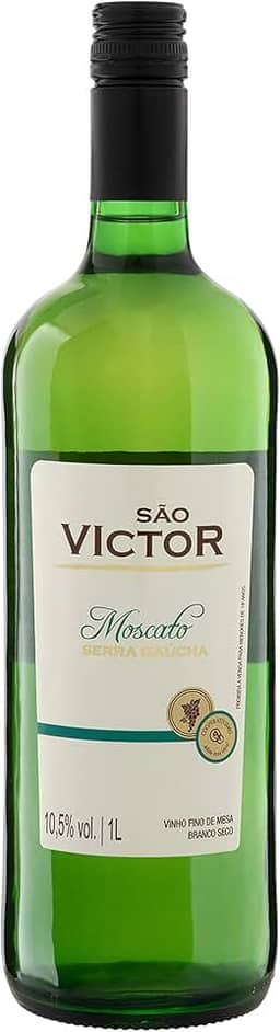 Nova Aliança Vinho Fino de Mesa Branco Seco Moscato São Victor 1L