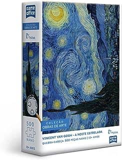 Toyster - Quebra-cabeça: Vincent Van Gogh: A Noite Estrelada - 500 peças nano - Game Office
