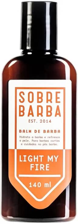 Balm de Barba - Light My Fire 140Ml, Sobrebarba, Laranja, 140 Ml