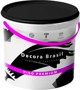Tinta Para Piso Premium Interna E Externa Decora Brasil (Branco, 3.6L)