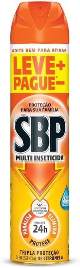 SBP Multi Inseticida Aerossol Óleo de Citronela