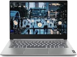 Lenovo Thinkbook Ultrabook Premium Business 14s, Linux Mint, Intel Quad Core i5-8265U, SSD PCIe 256B, 8 GB RAM, FHD IPS de 14 polegadas 1920 x 1080, placa de vídeo Radeon 540X 2 GB, teclado