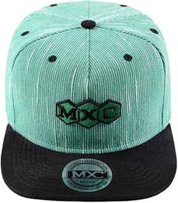 Boné Masculino Aba Reta Skate Estampado Bordado MXC BRASIL