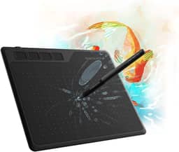 GAOMON Mesa Digitalizadora Tablet gráfico S620 15 x 10 polegadas com caneta passiva 8192 4 teclas expressas para desenho digital e OSU e ensino online - para Mac Windows Andorid OS