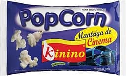 PIPOCA MICROONDAS MANTEIGA CINEMA KININO 100G