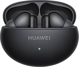 Fone de ouvido sem fio, HUAWEI FreeBuds 6i, ANC Dinâmico Inteligente 3.0, Graves potentes, Até 35 horas de bateria, HI-res certification, Preto