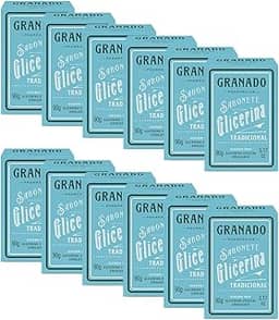 Granado Sabonete Glicerina, Natural, 90g, 12 unidades