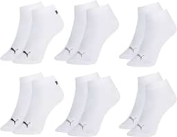 Kit 6 Pares Meia Puma Cano Curto Soquete Academia Everyday Esportiva Masculino Adulto Original