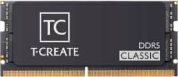 TEAMGROUP T-Create Classic DDR5 SODIMM 16GB 5600MHz (PC5-44800) CL46 Módulo de memória RAM para laptop - CTCCD516G5600HC46A-S01