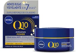 NIVEA Creme Facial Antissinais Q10 Power Noite 49g