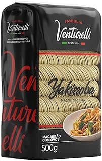 FAMIGLIA VENTURELLI Massa Tipo Caseira Yakissoba Famiglia Venturelli 500G - Feita Sem Processo De Fritura