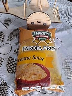 Farofa Pronta Carne Seca 250g Canastra Premium