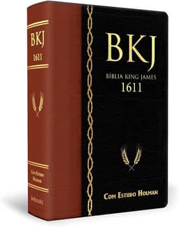 Bíblia King James 1611 de Estudo Holman - Duotone - 7° Edição