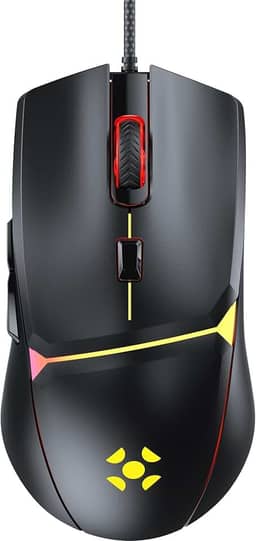 Mouse Gamer CRUSADER RGB 7200DPI Preto Fortrek G