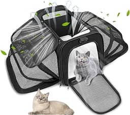 Bolsa de Transporte Pet Para Viagem, Caixa Para Gatos, Transporte Gato
