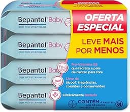 Bepantol Baby Leve 4 Pague 3 Kit 192 Lenços Umedecidos