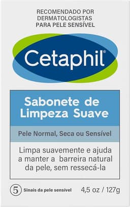 Cetaphil Sabonete Em Barra Limpeza Suave 127g