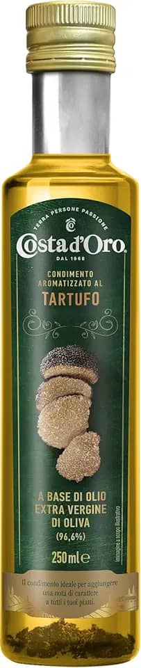 Óleo Composto Costa d`Oro Azeite de Oliva Extra Virgem Sabor Trufa Negra 250ml