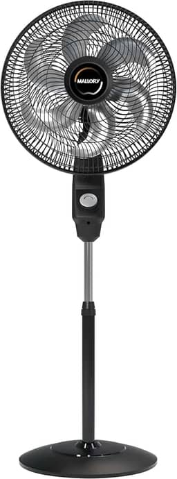 Ventilador de Coluna Mallory Éolo 126W, Silencioso, Hélice de 6 pás, Grade Especial em Sistema TS, Máxima Vazão e Mínimo Ruído – PR-GF- 127V