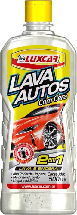Lava Autos Com Cera Lexar Luxcar 500 Ml