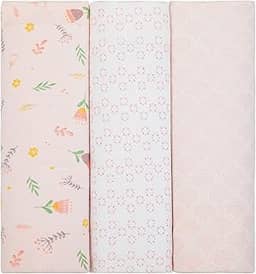PAPI DESDE 1974 Cueiro Flanel Papi Compose Estampado Para Bebê 1 0M X 80Cm Contém 03 Un