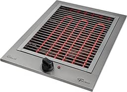 FISCHER CHURRASQUEIRA COOKTOP ELÉTRICA COM PEDRA VULCÂNICA INOX 220V 31613-81800