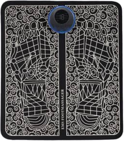 Tapete Massageador de pé, braços e pernas EMS para remodelar as pernas, estimulador muscular, melhora circulação dos pés fisioterapia, relaxamento