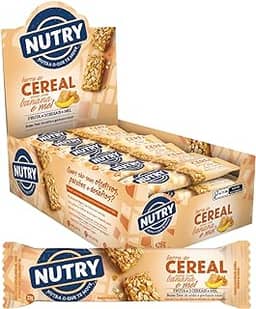 Nutry Barra De Cereal Banana Aveia E Mel Com 24 Unidades