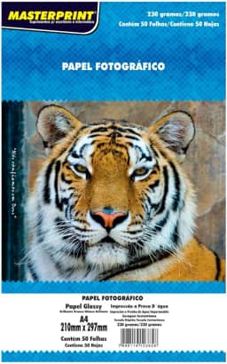 Papel Fotografico Inkjet A4 230G Pct Com 50-105007