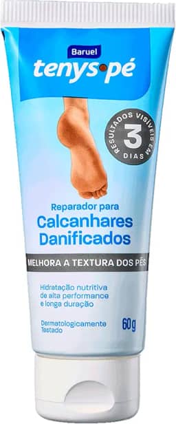 Creme Reparador para Calcanhares Danificados 60g – Tenys Pé Baruel