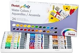 Pentel Tinta Aquarela Wfrs Arts à Base de Água 24 Cores WFRS-24